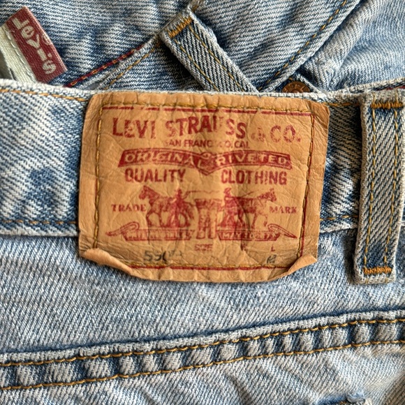 Classic Relaxed Tapered Levi lot 550 Vintage Jeans - Picture 4 of 4